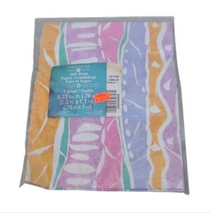 Vintage gift wrap by American Greetings 1 sheet